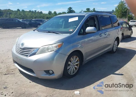 2011 Toyota Sienna Xle from USA, damaged, VIN 5TDDK3DC3BS025573